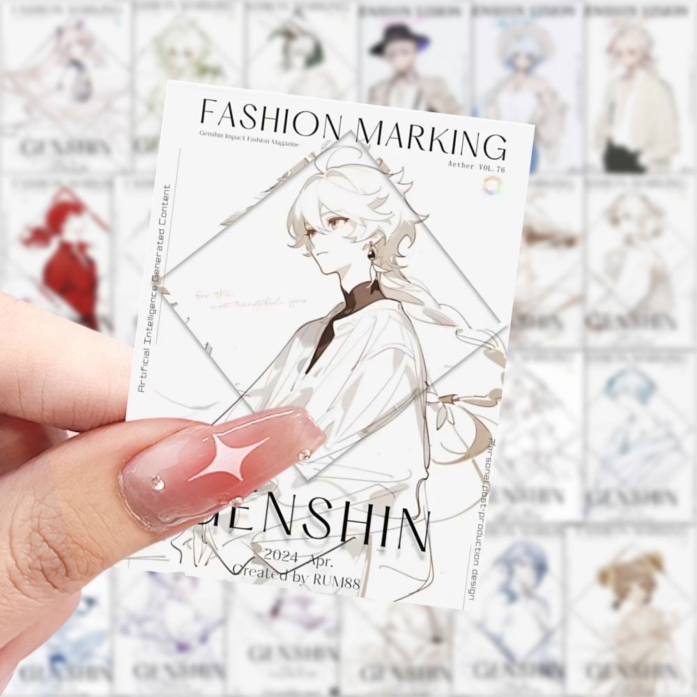 Phone Accessories Poster - 189 Genshin Impact 캐릭터 스티커, 포스터,