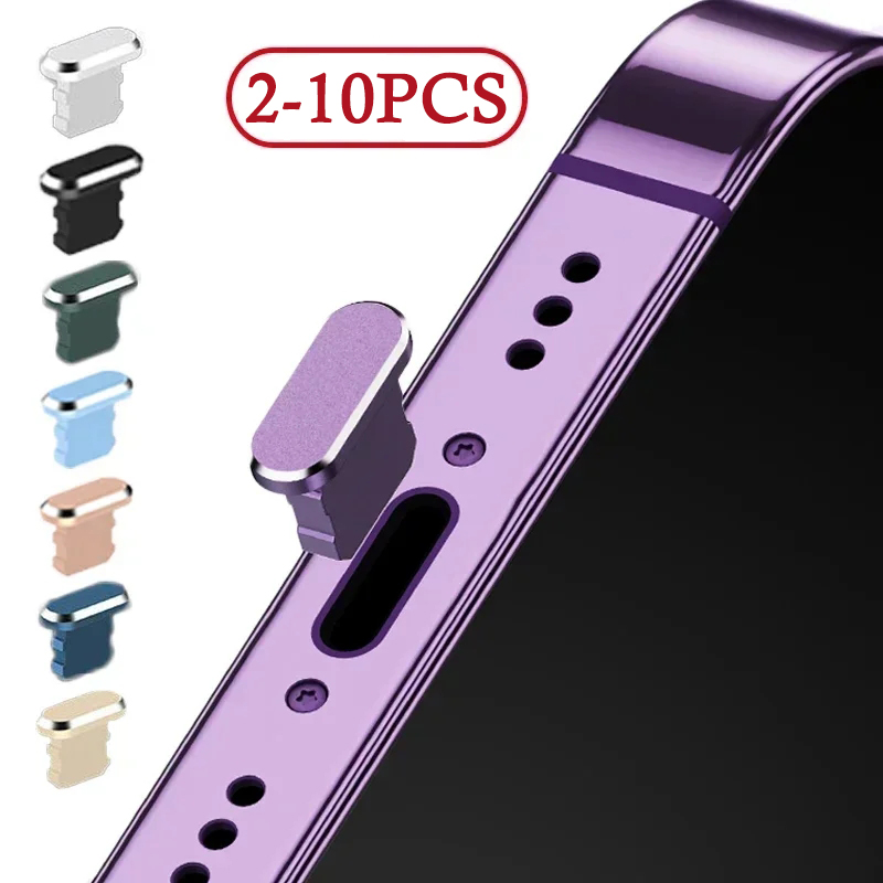 Phone Accessories Nothing - 1-10개 금속 먼지 마개 충전 포트