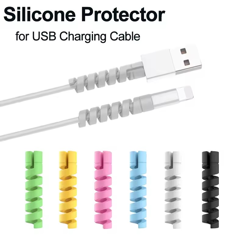 Phone Accessories Charger - 6/20pcs 케이블 보호기 실리콘 충전 케이블