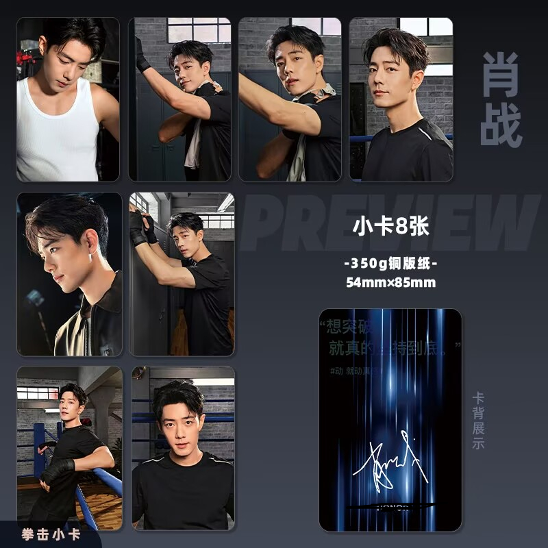 Phone Accessories Poster - 샤오잔의 휴대폰 홍보물, 고화질 소형 카드