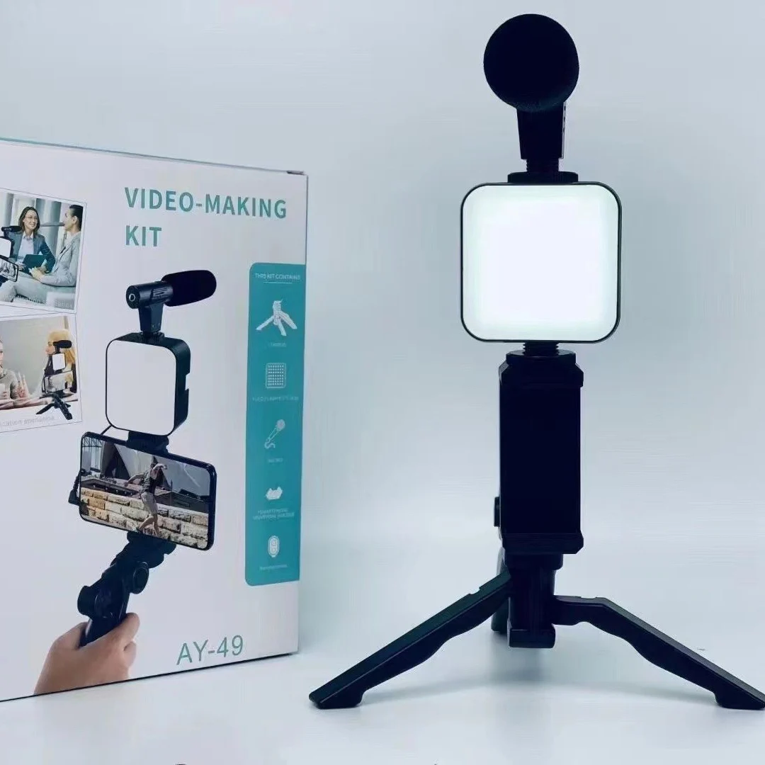 Youtube Phone Accessories - 삼각대 전화 홀더가 포함된 스마트폰 블로깅