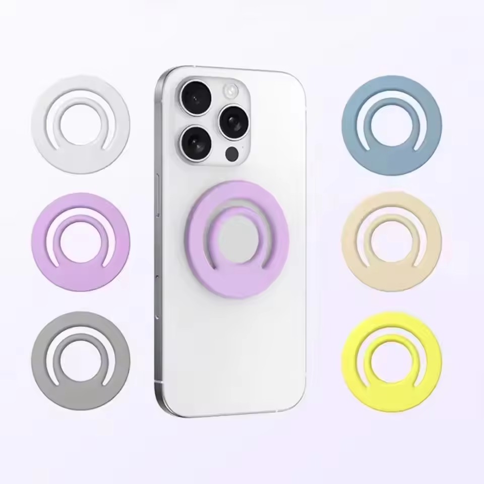 Phone Accessories For Car - 자석 실리콘 스탠드 핑거 링 차량용