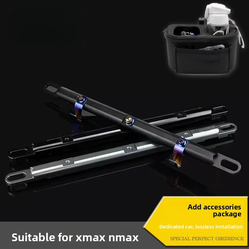 Phone Accessories Rack - 알루미늄 크로스바 확장 랙 – XMAX300/NMAX155에
