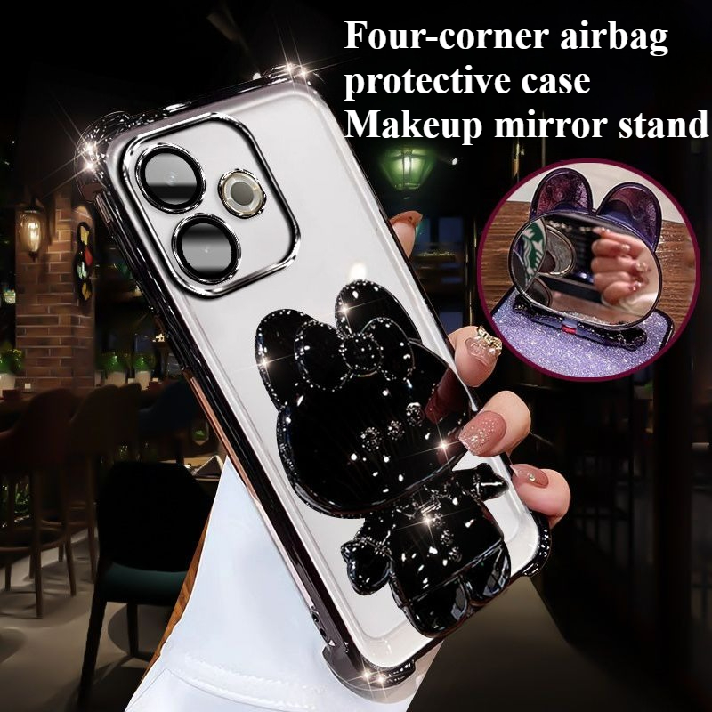패션 글리터 미러 홀더 폰 케이스 Vivo V60 50 - Phone Accessories Vivo 리뷰 및 가격