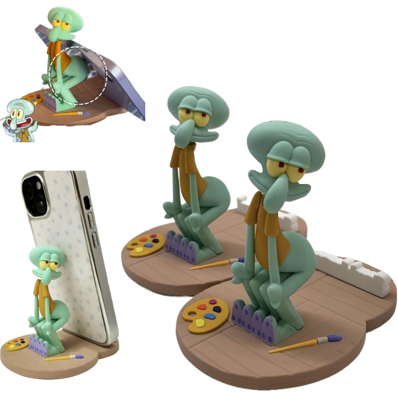 새로운 KKV 스폰지밥 스퀴디워드 자석 휴대폰 거치대  - Phone Accessories Rack 리뷰 및 가격