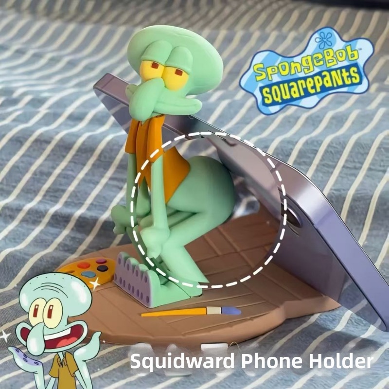 새로운 KKV 스폰지밥 스퀴디워드 자석 휴대폰 거치대  - Phone Accessories Rack 리뷰 및 가격