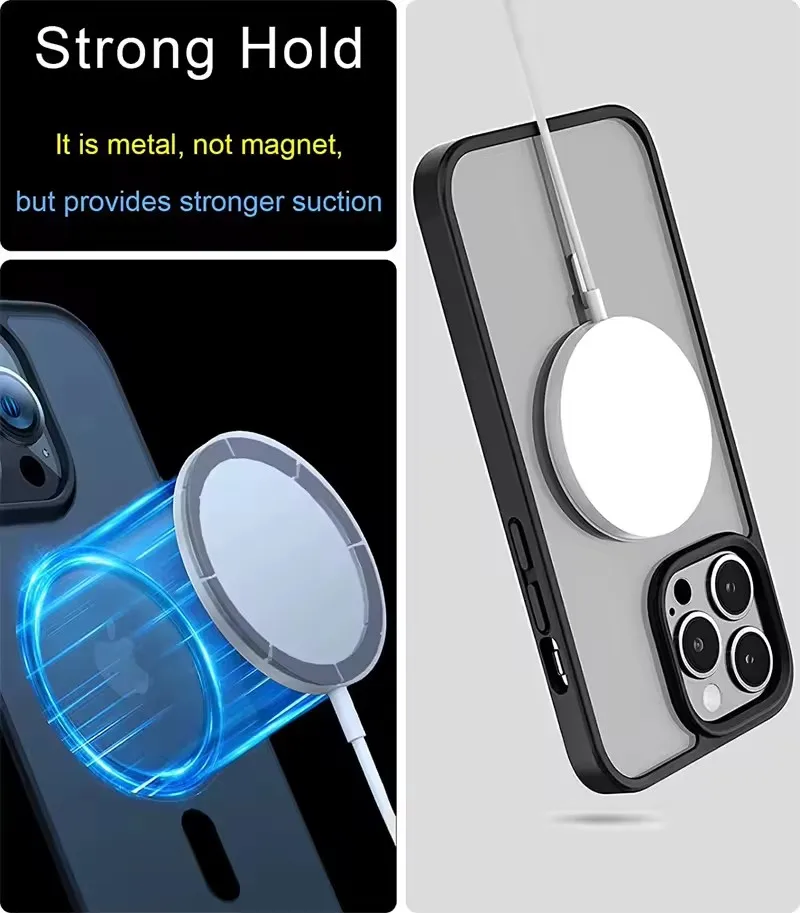 유니버설 마그네틱 메탈 플레이트 링 (MagSafe 무 - Phone Accessories Charger 리뷰 및 가격