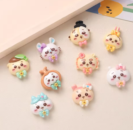 1-100PCS CHIIKAWA DIY 아트 참 3D  - Phone Accessories Clipart 리뷰 및 가격