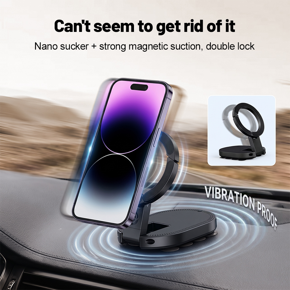 360 °   회전식 3-in-1 흡착식 자석 휴대폰  - Phone Accessories For Car 리뷰 및 가격
