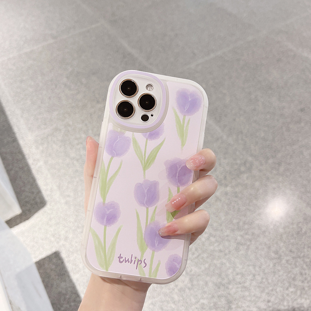 튤립 꽃 무늬 폰 케이스 손목 스트랩 체인 (아이폰 1 - Phone Accessories Quotes 리뷰 및 가격