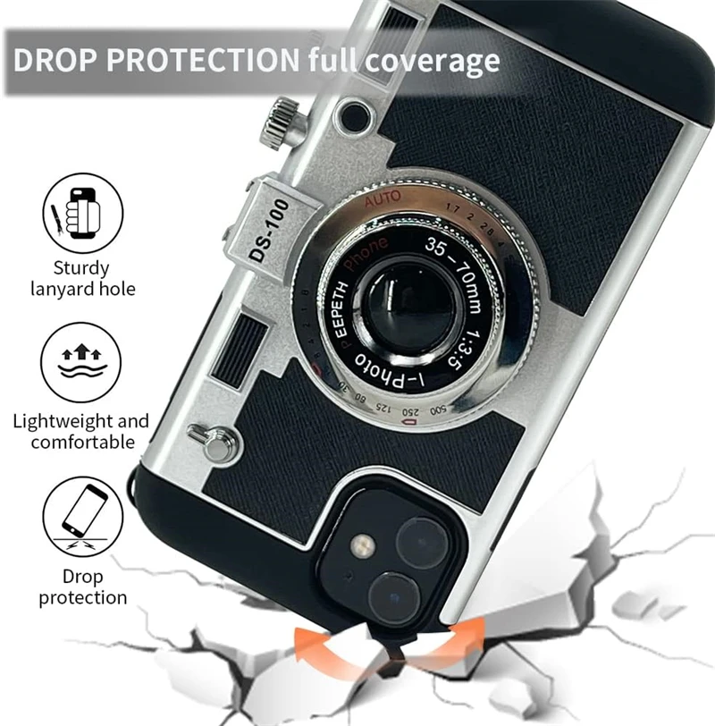 Emily in Paris 3D 레트로 카메라 디자인  - Phone Accessories Nothing 리뷰 및 가격