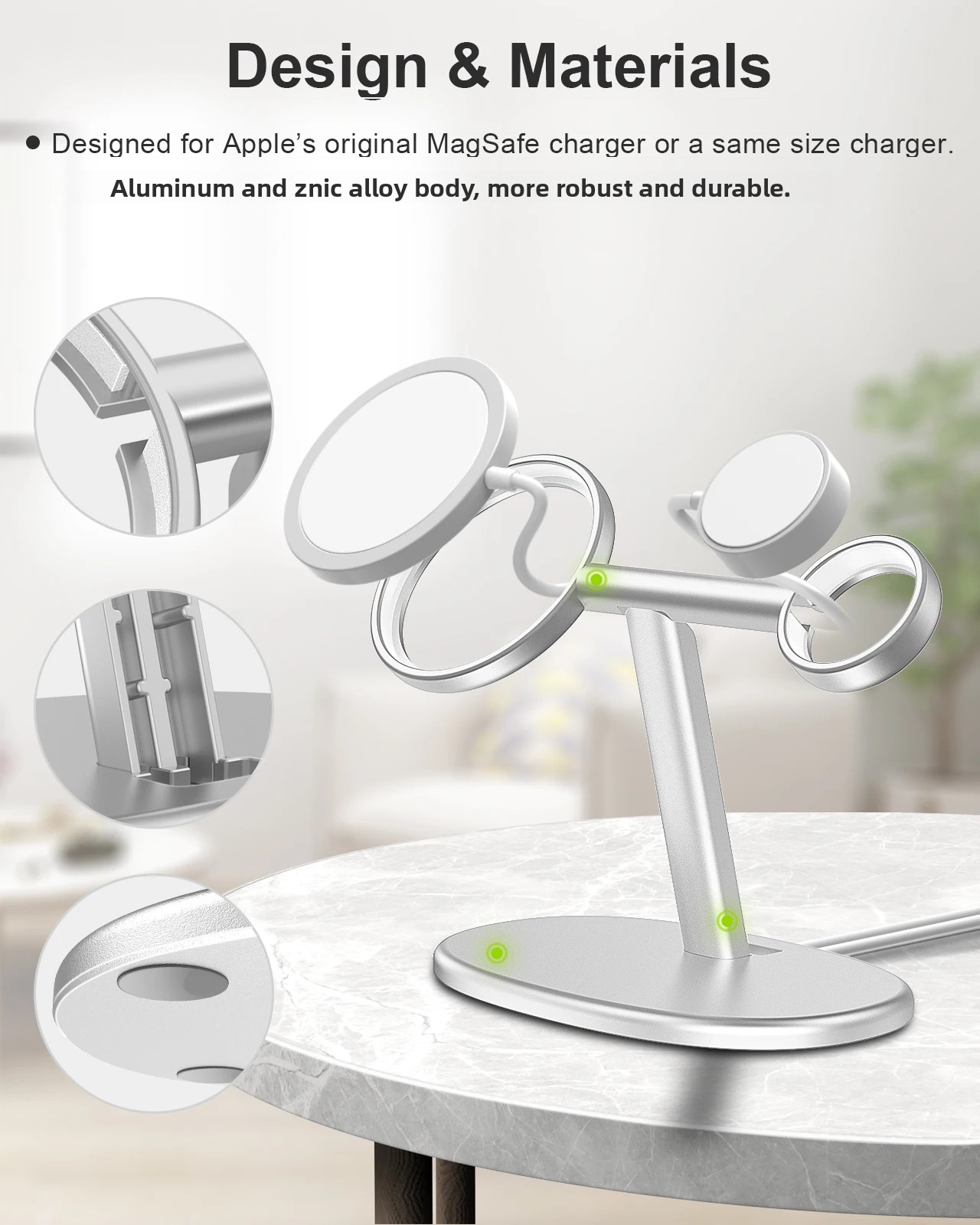 EWA 2-in-1 데스크탑 폰 스탠드 데스크 홀더 ( - Phone Accessories Charger 리뷰 및 가격