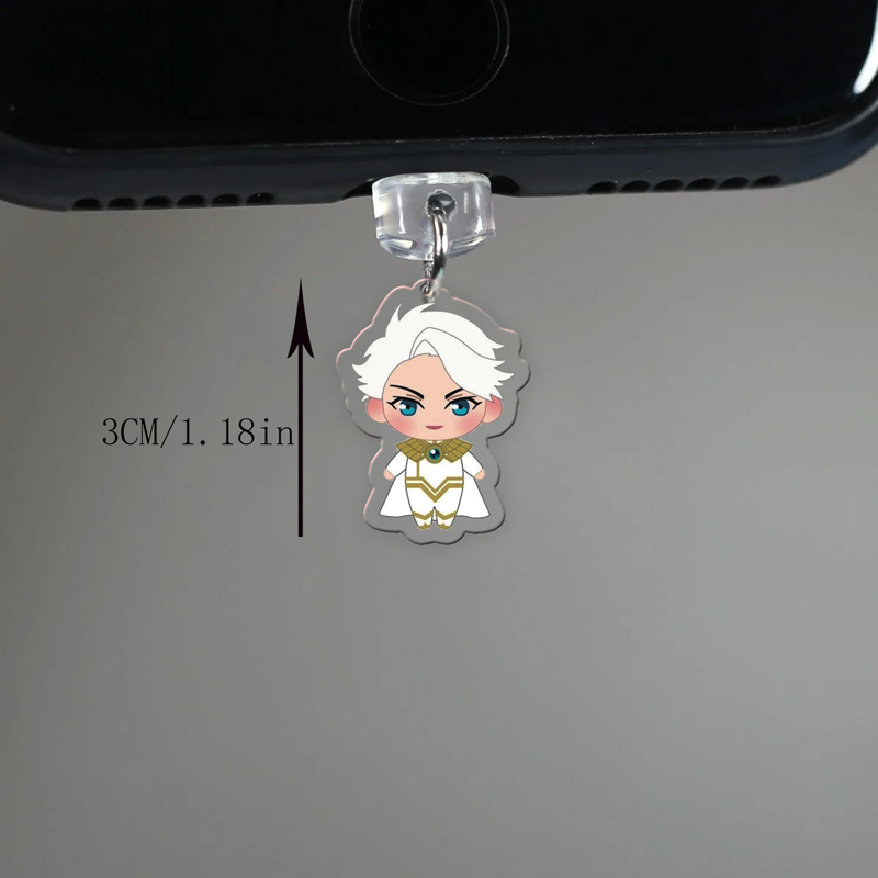 아크릴 투 비 히어로 X 폰 더스트 플러그 (아이폰,  - Phone Accessories Nothing 리뷰 및 가격