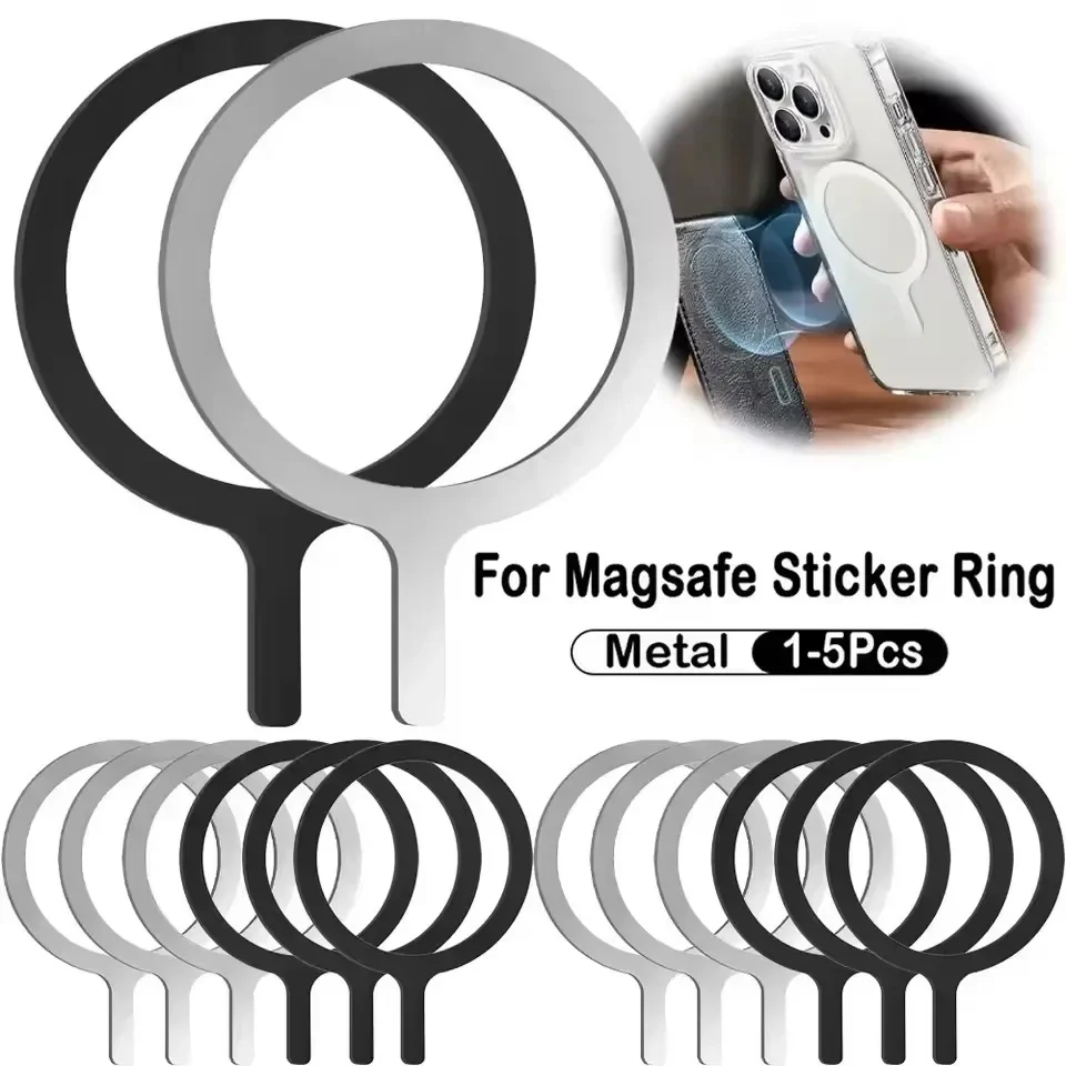 스테인리스 스틸 범용 자석 금속판 링 (MagSafe  - Phone Accessories Charger 리뷰 및 가격