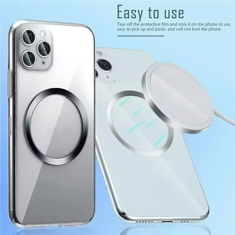 스테인리스 스틸 범용 자석 금속판 링 (MagSafe  - Phone Accessories Charger 리뷰 및 가격