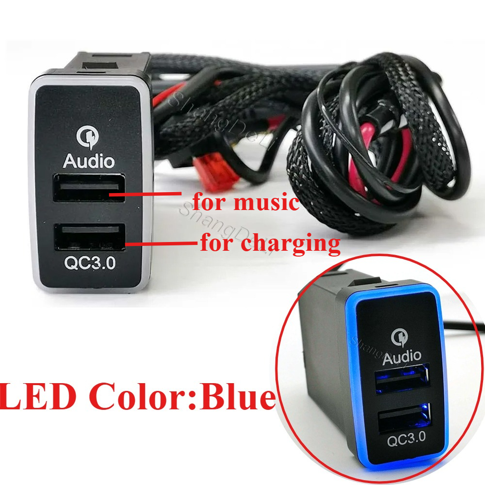 12V/24V 도요타 FJ 크루저 자동차용 듀얼 폰 충 - Phone Accessories Charger 리뷰 및 가격