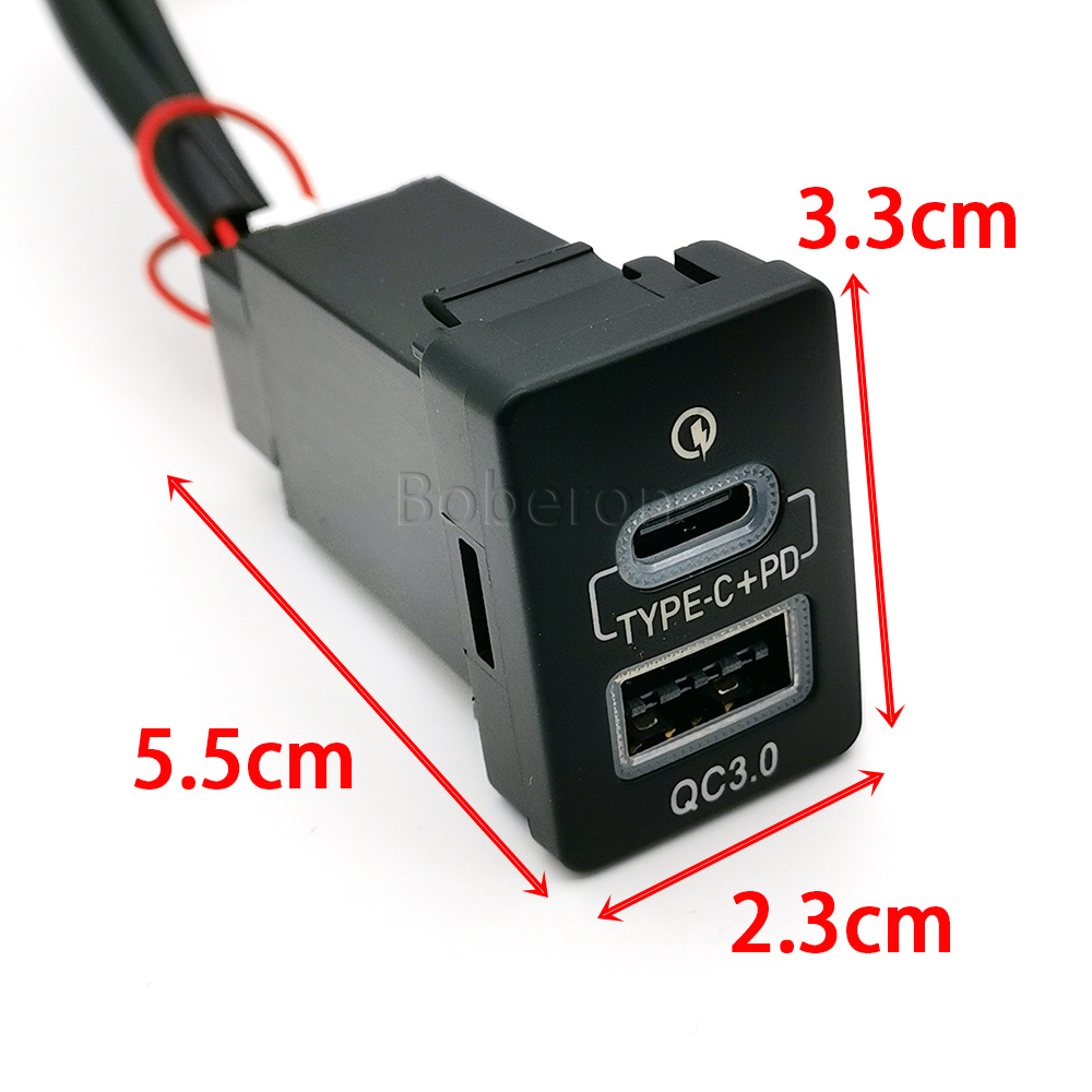 블루 LED QC3.0 USB 차량용 듀얼 충전기 타입 - Phone Accessories Charger 리뷰 및 가격