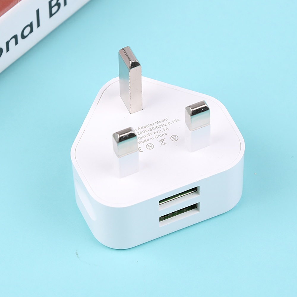 2in1 USB 영국 플러그 3핀 벽면 충전 어댑터 ( - Phone Accessories Vivo 리뷰 및 가격